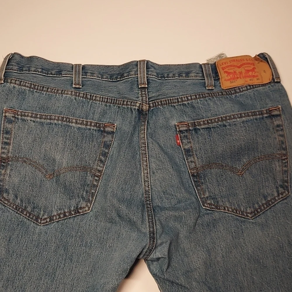 Levi's 501 Button Fly Jeans W40 X L30